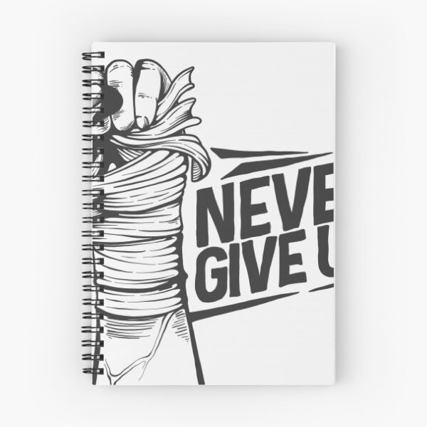 Item preview, Never give up designed and sold by Stargo7.