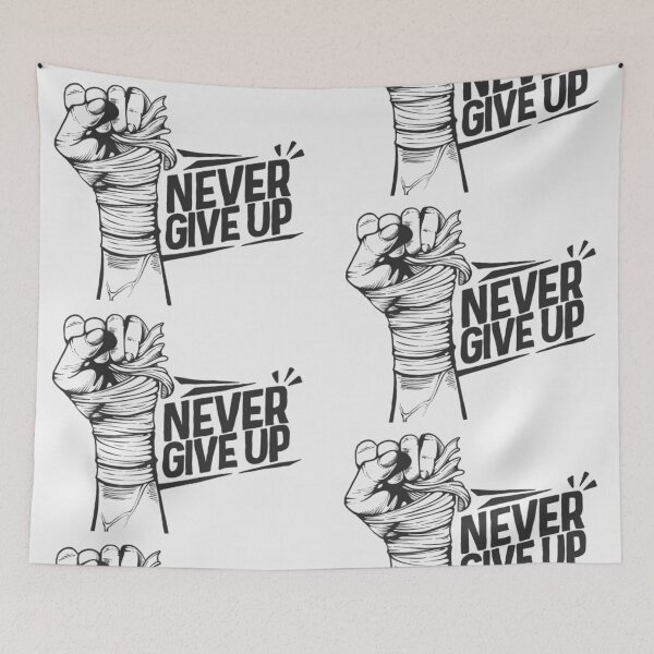 Item preview, Never give up designed and sold by Stargo7.