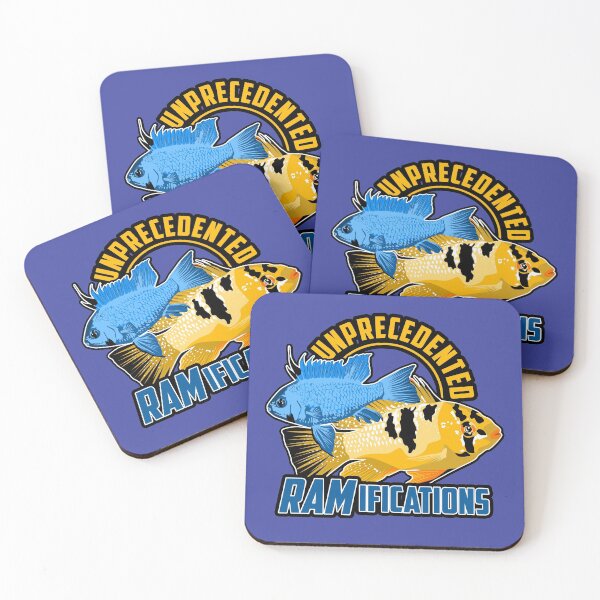Item preview, German Blue Ram - Electric Mikrogeophagus ramirezi designed and sold by TheAplus.