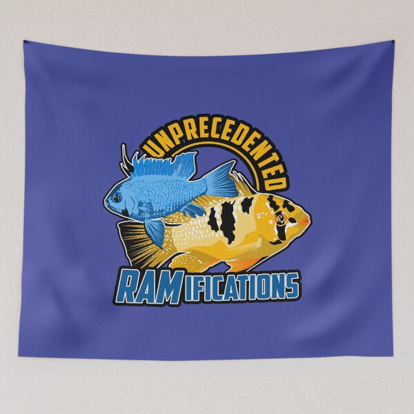 Item preview, German Blue Ram - Electric Mikrogeophagus ramirezi designed and sold by TheAplus.