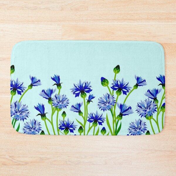 Item preview, Blue Cornflower - Cornflowers Floral Artwork With Spring and Summer Feel designed and sold by Thordur Sturluson.