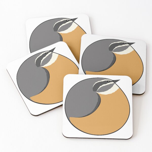 Item preview, Red-breasted Nuthatch, Bird Ball designed and sold by conscript.
