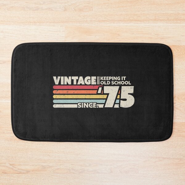 Item preview, 1975 Vintage, Keeping It Old School Since '75 Retro Birthday Print designed and sold by PackAPunch.