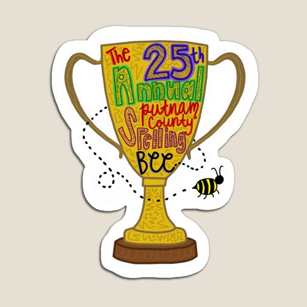 Item preview, 25th Annual Putnam Spelling Bee Trophy designed and sold by vulgamoo.
