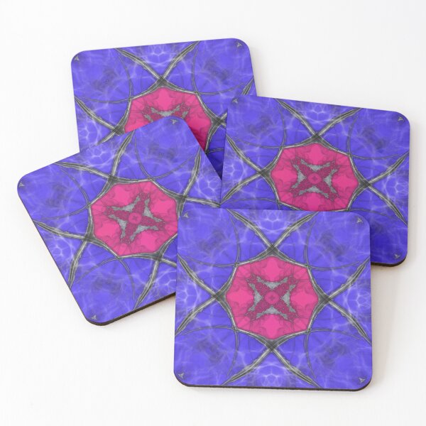 Item preview, Blue and Pink pattern - repeating pattern deep pink designed and sold by towelday42.