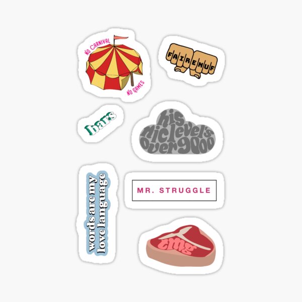 Item preview, cody noel tmg sticker pack designed and sold by Megha Desai.