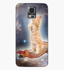 Bacon Space Cat Case/Skin for Samsung Galaxy