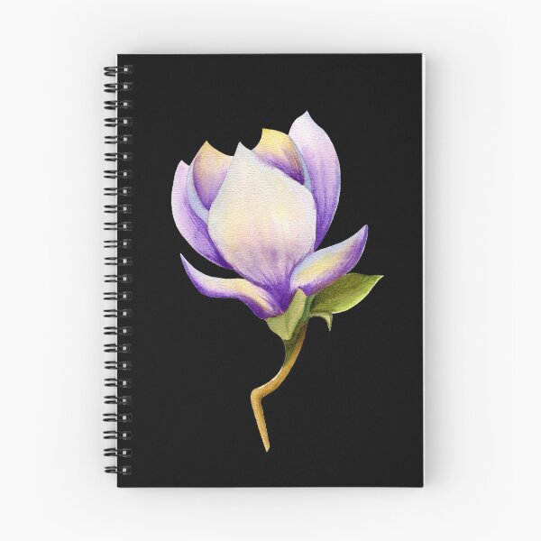 Item preview, Acuarela pintada a mano sola flor de magnolia designed and sold by NataBold.