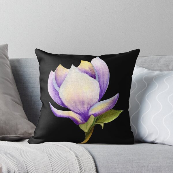 Item preview, Hand painted watercolor single magnolia flower designed and sold by NataBold.