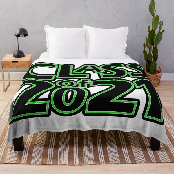 Item preview, Grad Class of 2021 Black with a Bright Green Border designed and sold by gkillerb.