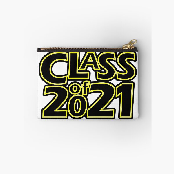 Item preview, Grad Class of 2021 Black with a Bright Yellow Border designed and sold by gkillerb.