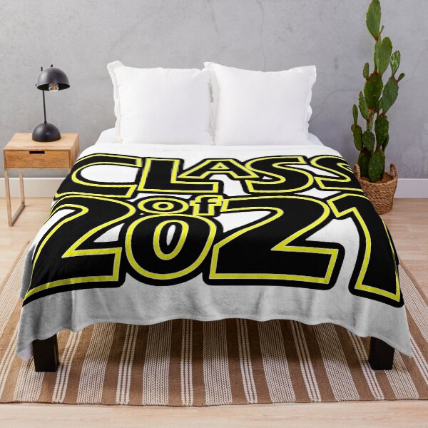 Item preview, Grad Class of 2021 Black with a Bright Yellow Border designed and sold by gkillerb.
