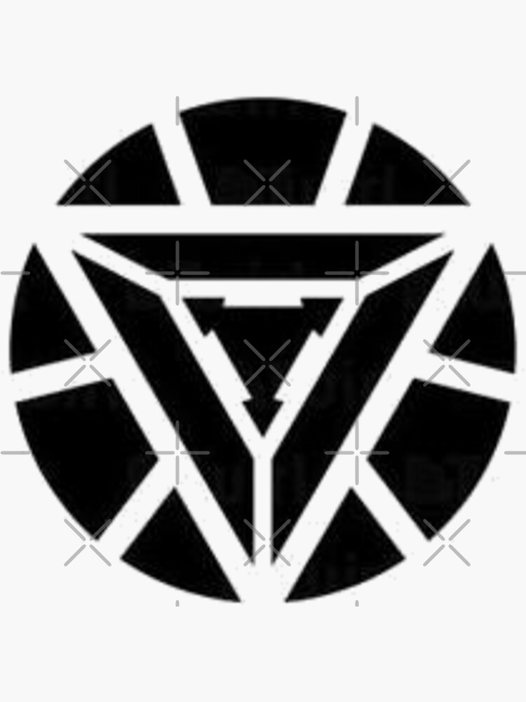 "Iron Heart" Sticker by Zanna7 Redbubble