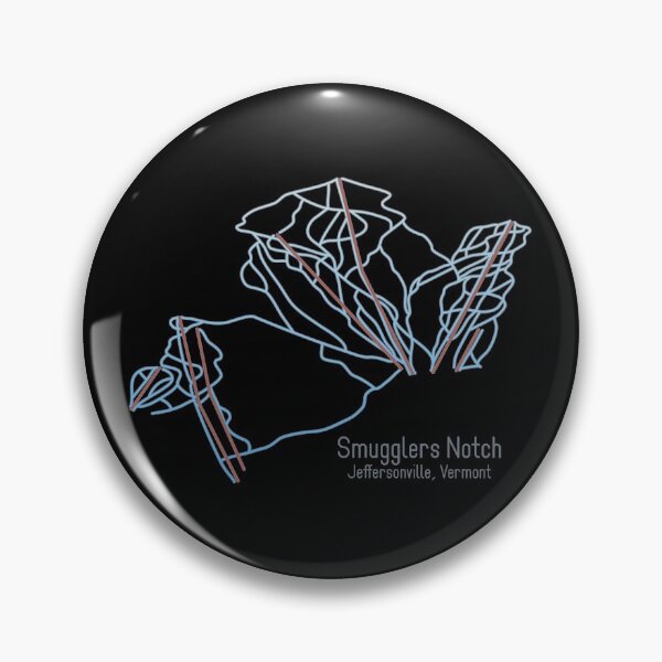 Item preview, Smugglers Notch Trail Map designed and sold by ChasingGnarnia.