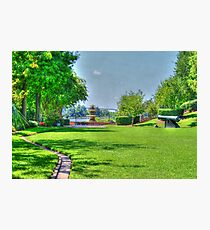 The Park (HDR) Photographic Print