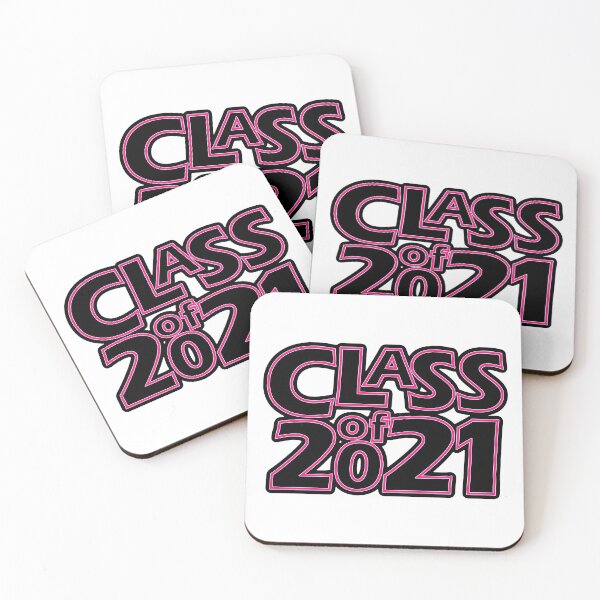 Item preview, Grad Class of 2021 Black with a Dark Pink Border designed and sold by gkillerb.