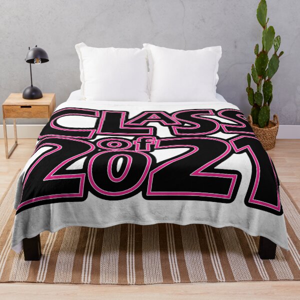 Item preview, Grad Class of 2021 Black with a Dark Pink Border designed and sold by gkillerb.