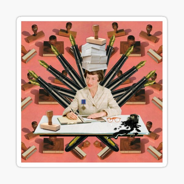 The Bureaucrazy Sticker