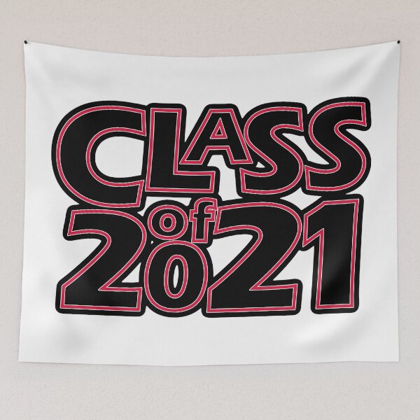 Item preview, Grad Class of 2021 Black with a Dark Red Border designed and sold by gkillerb.