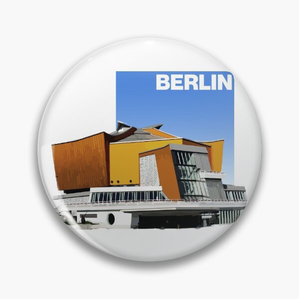 Item preview, Berlin - Berliner Philharmonie, Germany designed and sold by ArchiCrumbs.