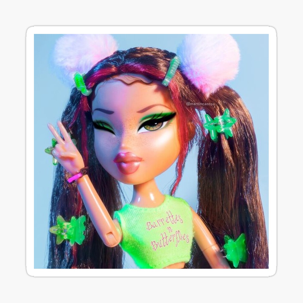 green bratz doll