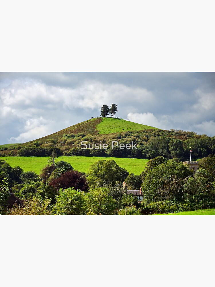 Colmers Hill Symondsbury Poster For Sale By Siska Redbubble