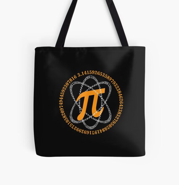 PI Day Atom PI Math Geek Science Lovers Gift All Over Print Tote Bag