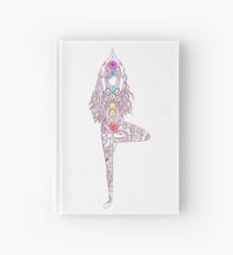 Yoga Om Chakras Mindfulness Meditation Zen 2 Hardcover Journal