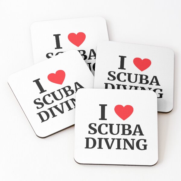 Item preview, I Love Scuba Diving Heart  designed and sold by Vanover Designs.