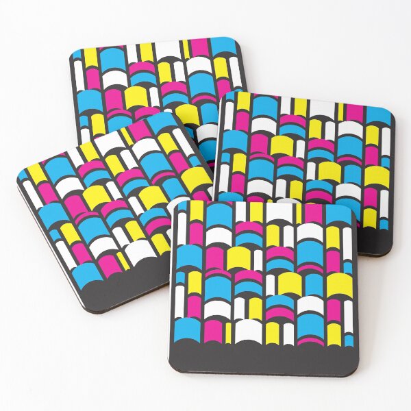 Item preview, Arch color geometric composition in yellow, pink, White, and Blue designed and sold by egrubbs.