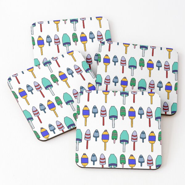 Item preview, Buoys || Ocean || Pattern || Sea  designed and sold by Hilary Leslie.