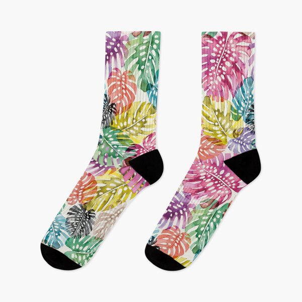 Item preview, Multicolored tropical leaves-Adam's Rib designed and sold by ninoladesign.