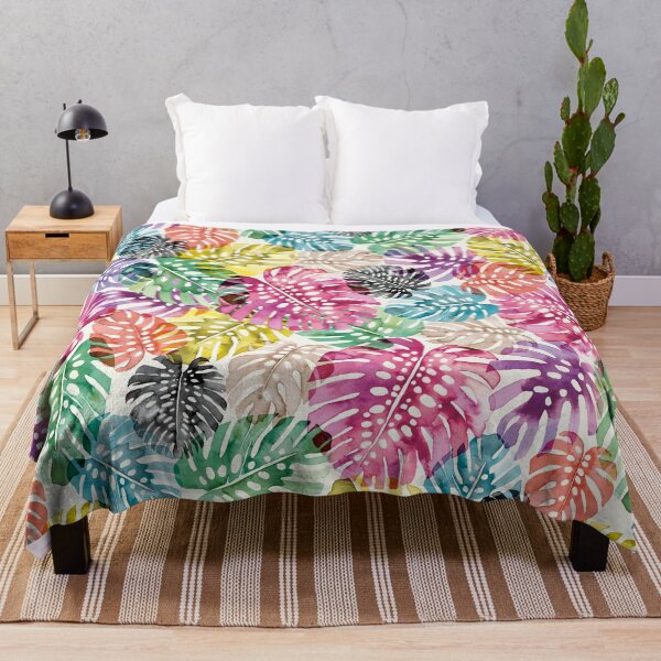 Item preview, Multicolored tropical leaves-Adam's Rib designed and sold by ninoladesign.