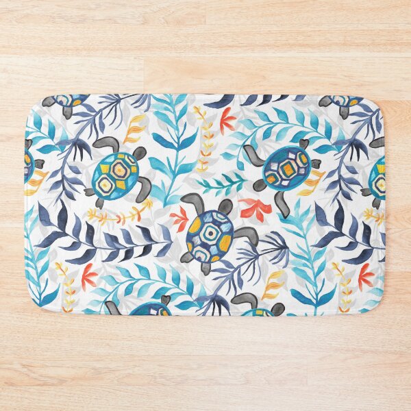 Item preview, Gouache Sea Turtle Serenity designed and sold by TigaTiga.