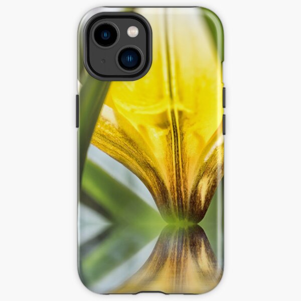 tourné au printemps (mars ou avril) au milieu des herbes avec un brin d'herbe Coque antichoc iPhone