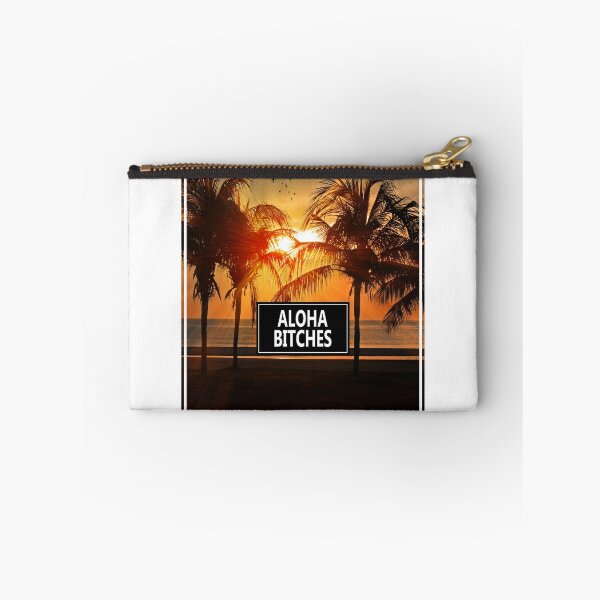 Item preview, Aloha Bitches vintage retro tiku vacation Hawaii designed and sold by DerNerd.