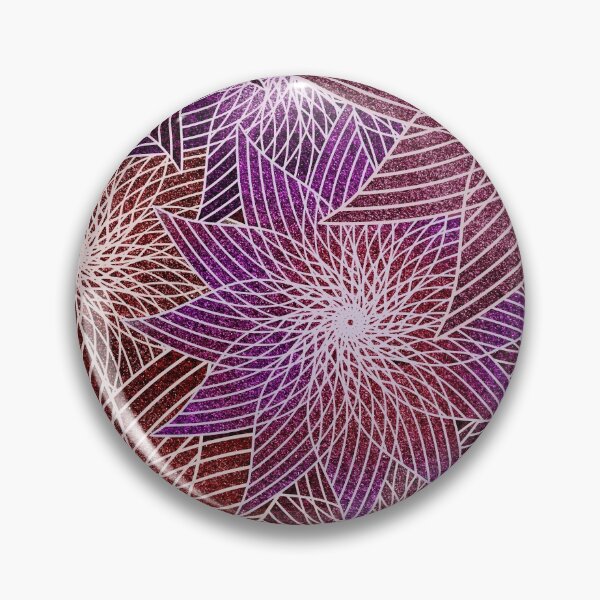 Item preview, FLORAL IN RED AND VIOLET designed and sold by AbsentisDesigns.