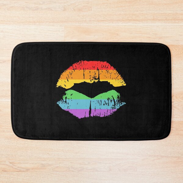 Item preview, Pucker Rainbow Gay Pride Lips Lip designed and sold by Draculaura2009.