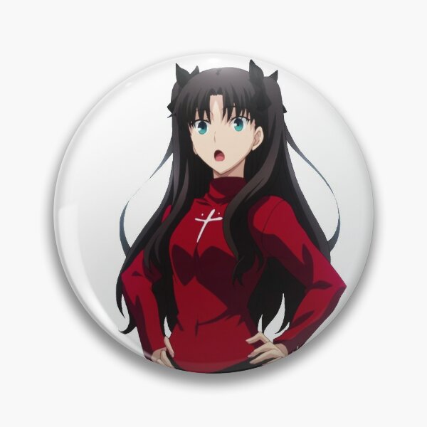 Rin Tohsaka Pins And Buttons Redbubble