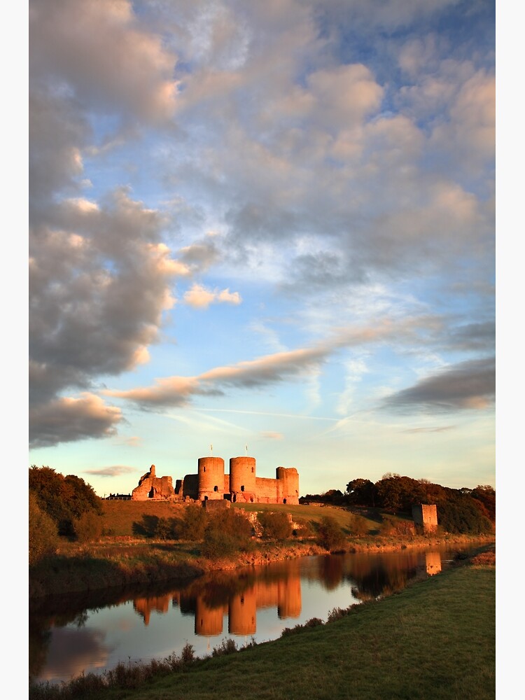 Clouds Over Rhuddlan Castle by bitm2007