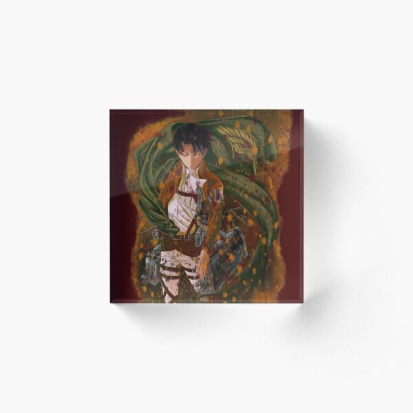 Attack On Titan Fanart - Levi Ackerman (Version 5/5) Acrylic Block