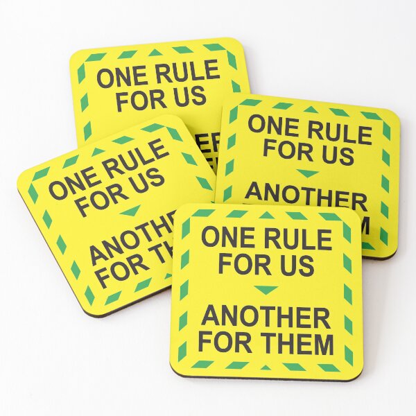 Item preview, One Rule For Us, Another For Them designed and sold by JezWeCan.