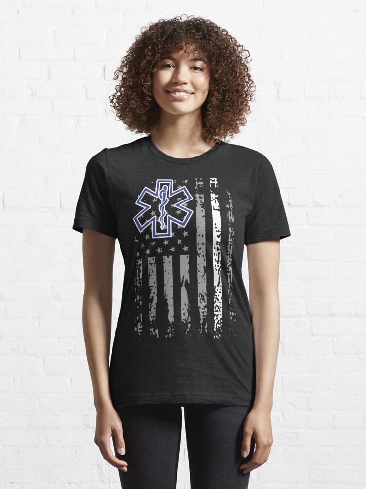 thin white line ems shirt