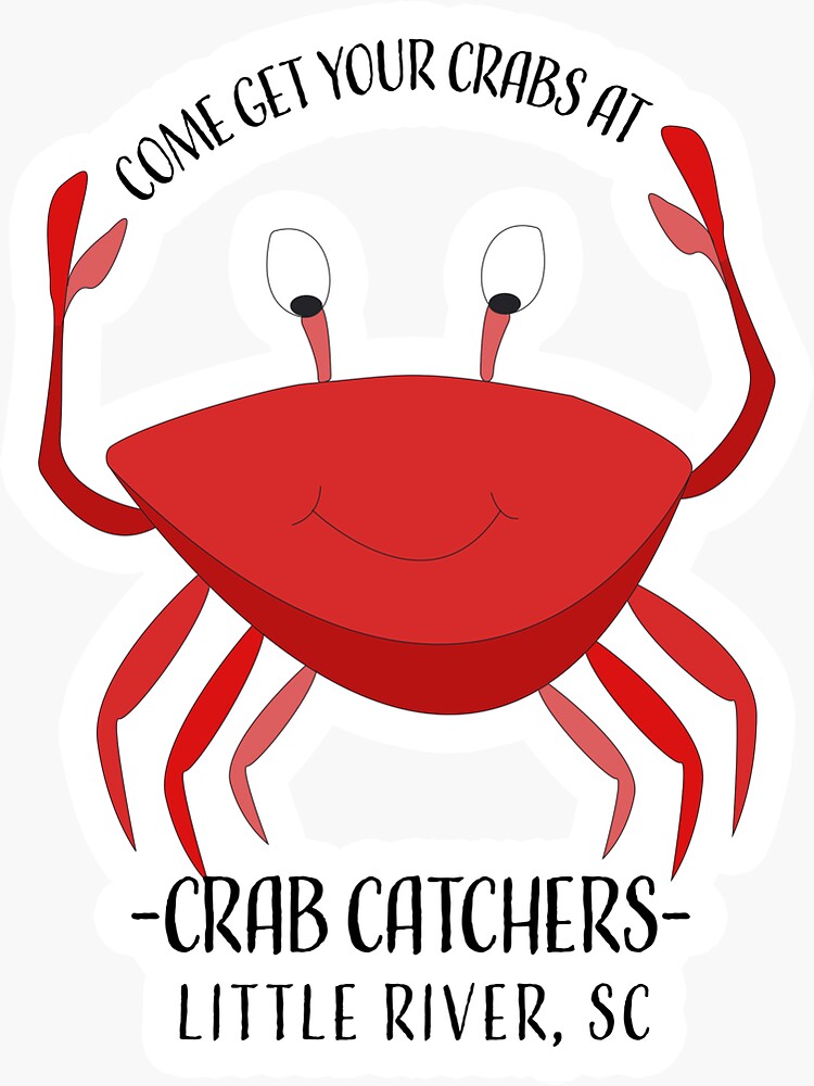 "Crab Catchers" Sticker for Sale by jenkettner Redbubble