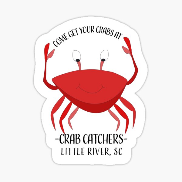 Crab Catchers Sticker