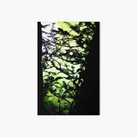 Shadows of the Yew Art Board Print