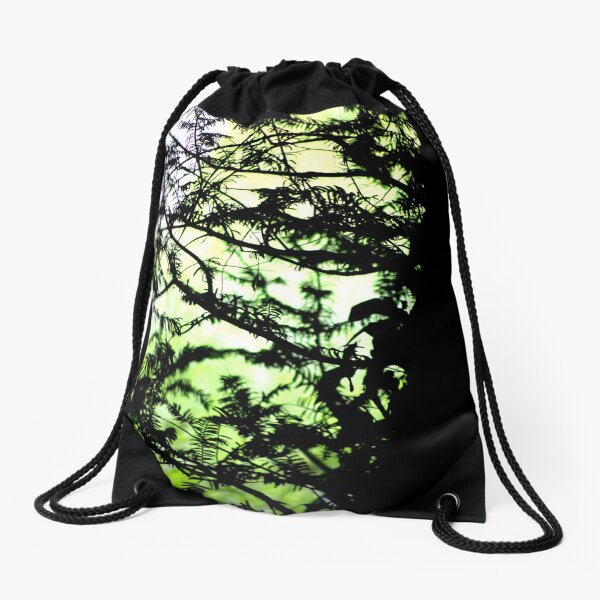 Shadows of the Yew Drawstring Bag