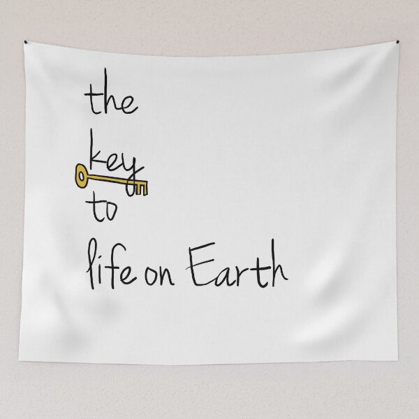 Item preview, The Key To Life on Earth designed and sold by genalatorre.