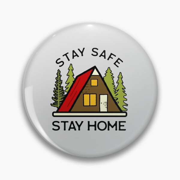 Item preview, Stay Home Flatten The Curve Social Distancing and Covid 19 Quarantine Unique Retro Art. Corona virus related design designed and sold by JeksonGraphics.
