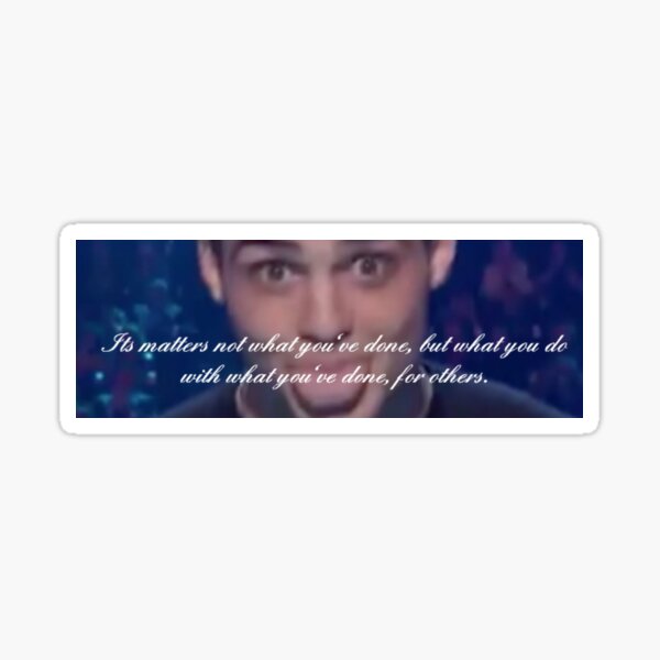 Noah Centineo Speech Meme Sticker